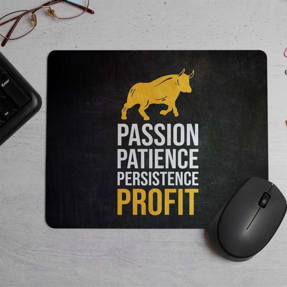 Stock market trading Printed Mouse Pad