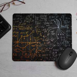 Summarize Mathematical Formulas Printed Mouse Pad