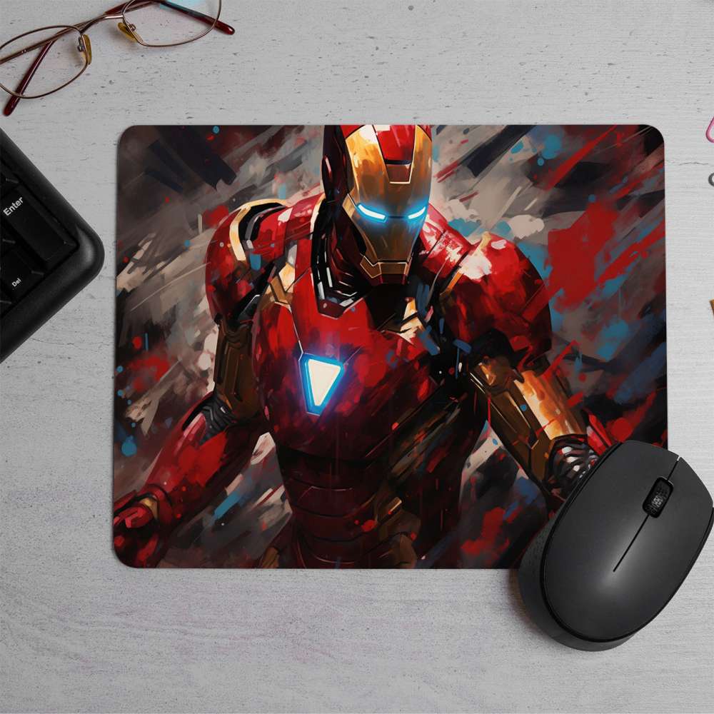 The Legacy Of Iron Man Printed Mouse Pad