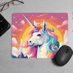 Unicorn design Printed Mouse Pad