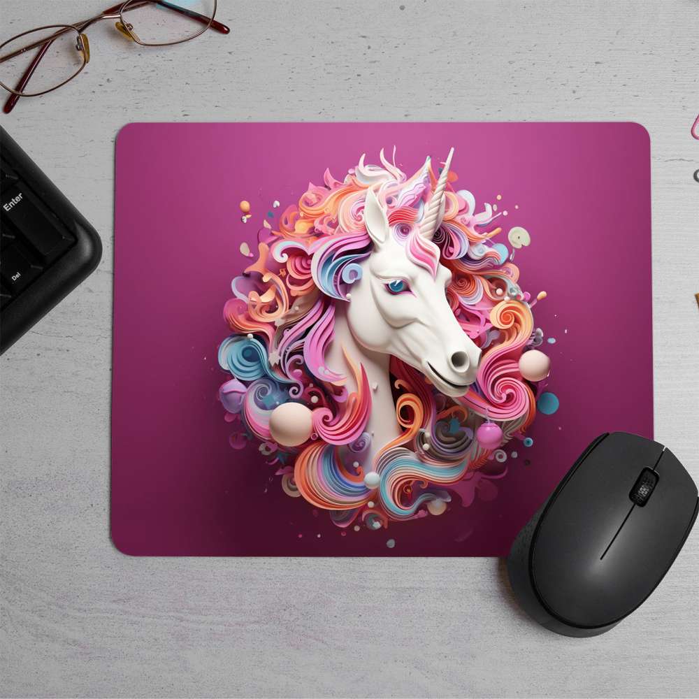 Unicorn lover Printed Mouse Pad